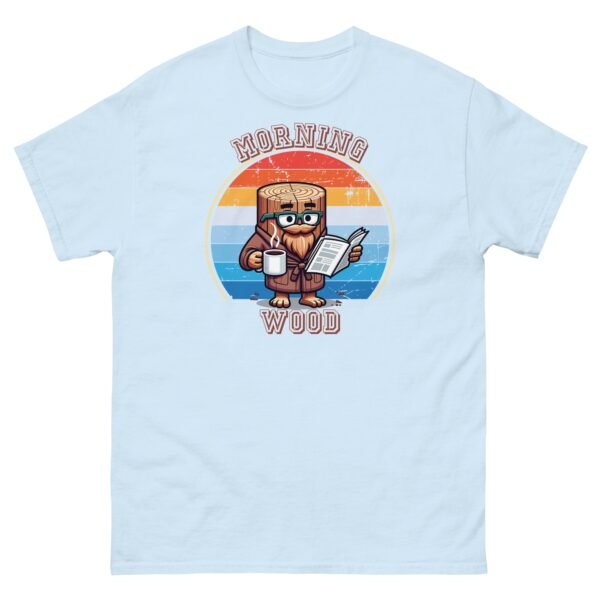 Morning Wood T-shirt Funny Gift for Him Tee - Image 16