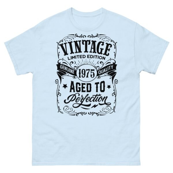 Vintage 1975 T-shirt Aged To Perfection 50th Birthday T shirt - Image 12