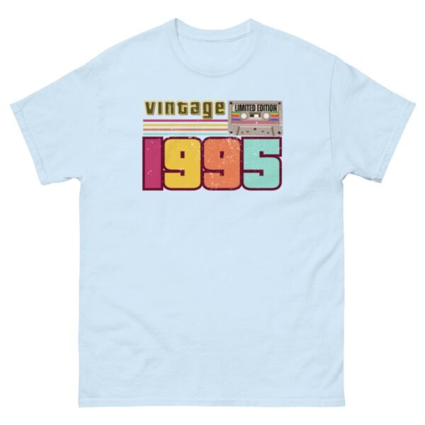 Vintage 1995 Cassette Tape Limited Edition 30th Birthday T-shirt - Image 15