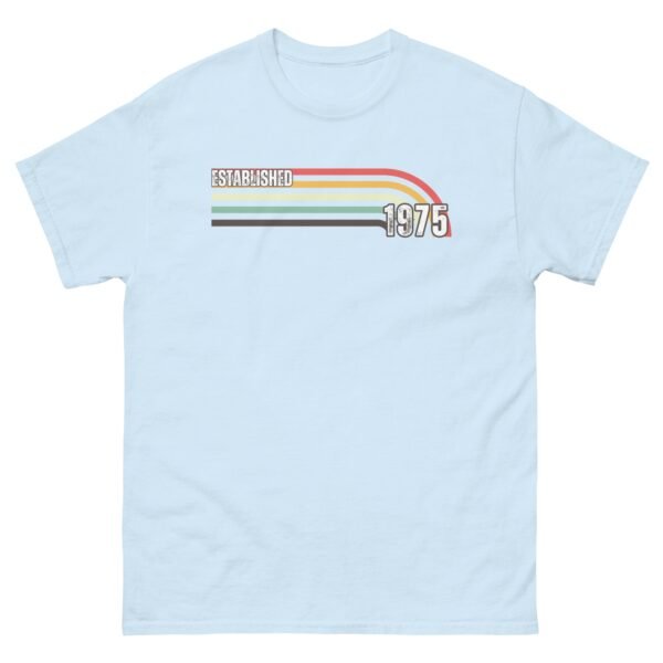 Established 1975 50th Birthday Gift T-shirt - Image 15