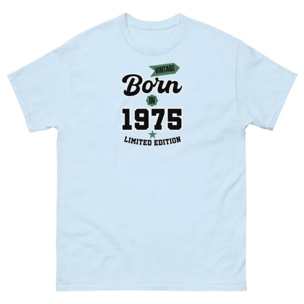 Vintage Born In 1975 Limited Edition T-shirt 50th Birthday Tee - Image 16