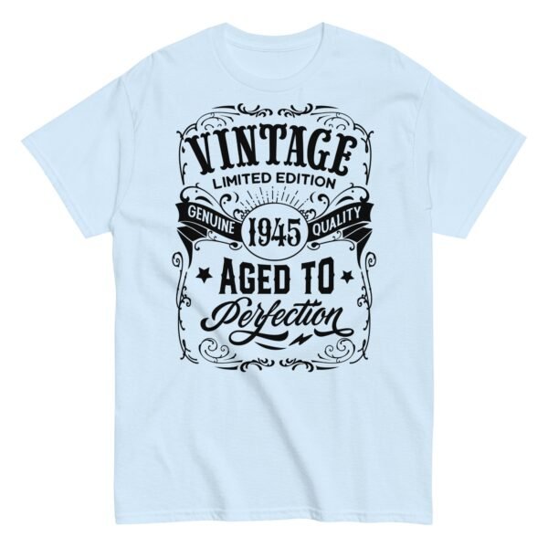 1945 Vintage Aged To Perfection Gift T-shirt 1945 Birth Year - Image 12