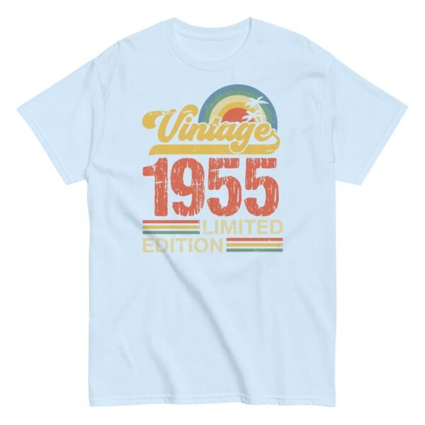 Vintage 1955 Limited Edition Birthday T-shirt Gift 1955 - Image 14
