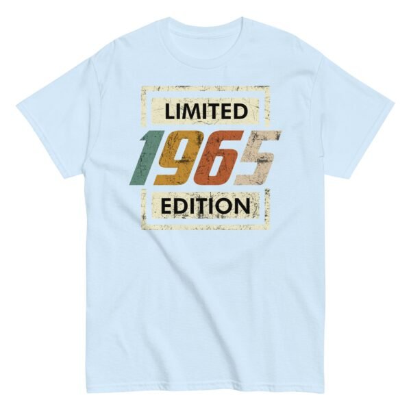 1965 Birthday Year Gift T-shirt Born In 1965 Limited Edition T-shirt - Image 15