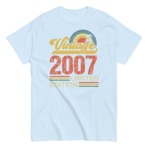 2007 Birthday Gift T-shirt Limited Edition T-shirt - Image 15