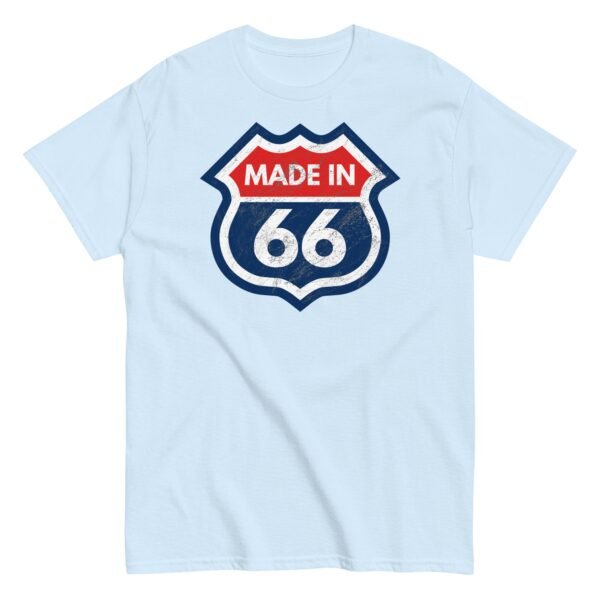 1966 Birthday Gift T-shirt Made in 66 US Route 66 Style - Image 16