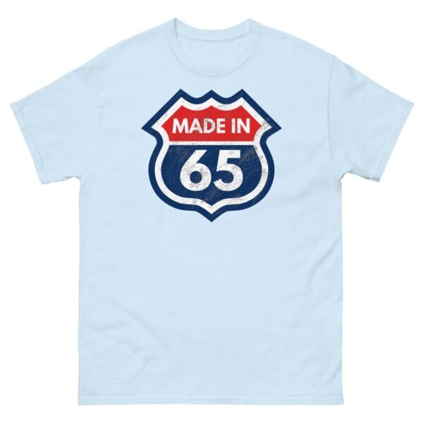 1965 Birthday T-Shirt Gift Made in 65 US Route Sign - Image 15