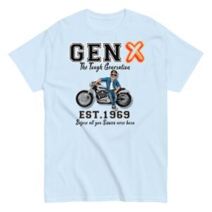 GEN X Est. 1969 T-shirt Birthday Gift For 1969 Birth Year