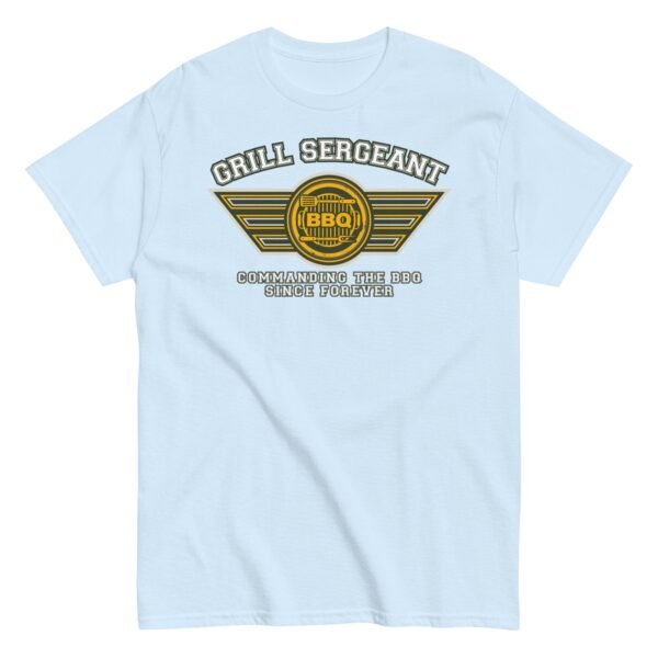 Grill Sergeant BBQ T Shirt Funny BBQ Gift T-shirts - Image 15