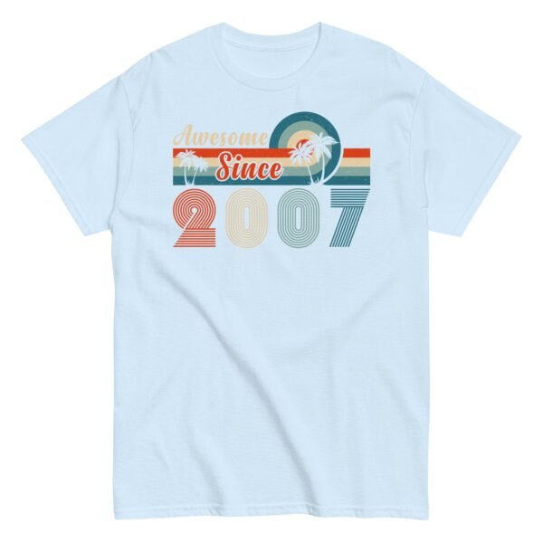 Awesome Since 2007 Birthday T-shirt Gift Idea - Image 13