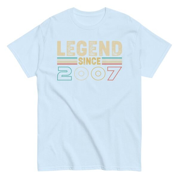 Legend Since 2007 T-shirts 18th Birthday Gifts - Image 15