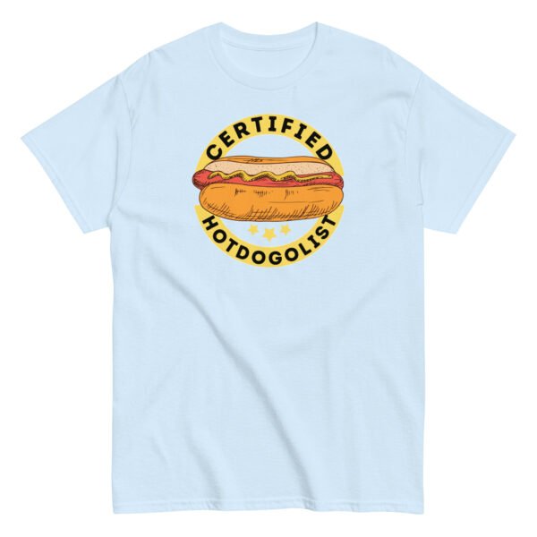 Certified Hotdogologist Funny BBQ Gift Hotdog T-Shirt - Image 13