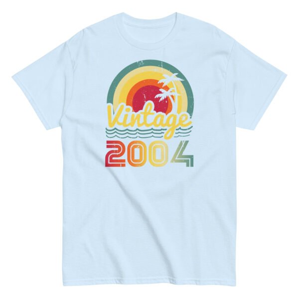 Vintage 2004 Sunset Retro Birthday Gift T-shirt - Image 15