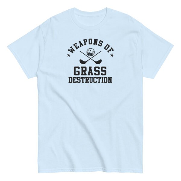 Weapons Of Grass Destruction Golf T-shirt - Image 11