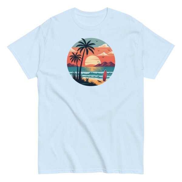 Retro Sunset Beach Surf T-shirt - Image 15
