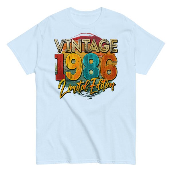 Vintage 1986 Limited Edition Birthday 86 T-shirt - Image 15
