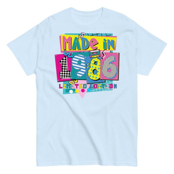 Made in 1986 Retro 80’s T-shirt 1986 Birthday Gift - Image 15