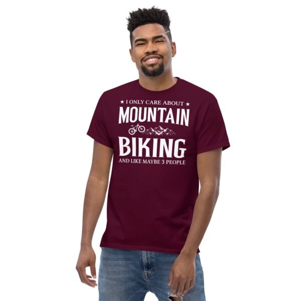 I Only Care About Mountain Biking – Cycling T-shirt - Image 2