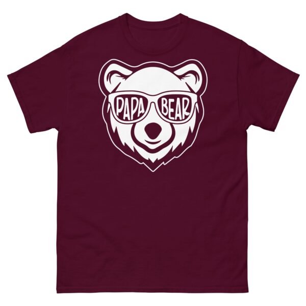 Papa Bear T-shirt Gift For Dad