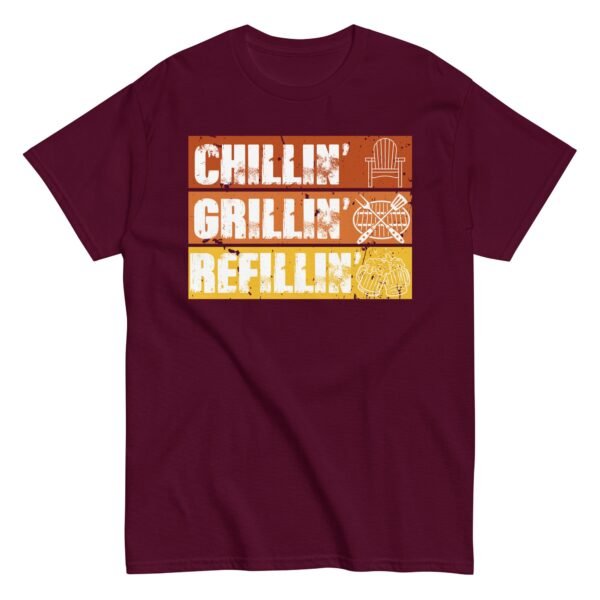 BBQ T-Shirt Chillin’ Grillin’ Refillin’ - Image 5