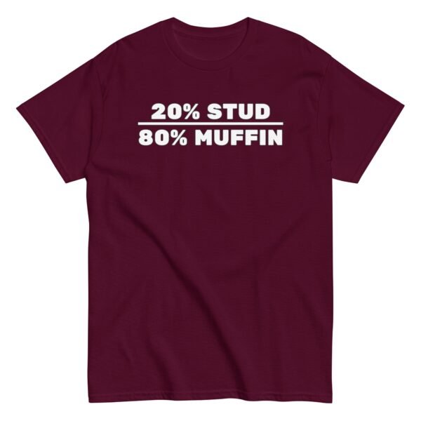 20% Stud 80% Muffin T-shirt