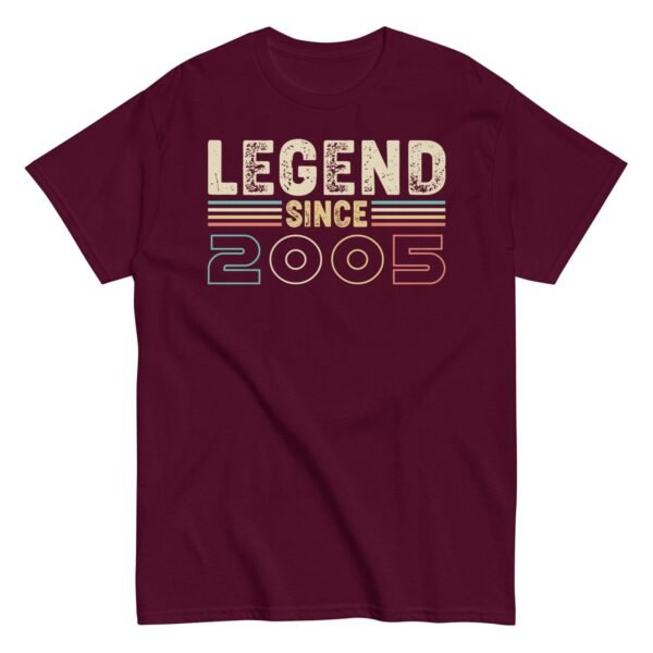 Legend Since 2005 T-shirts Birthday Gifts - Image 5