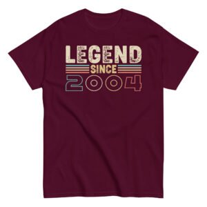Legend Since 2004 T-shirts Birthday Gifts