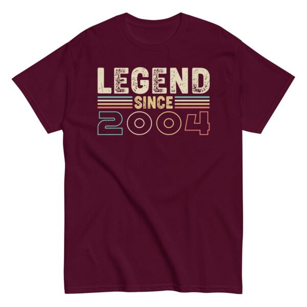 Legend Since 2004 T-shirts Birthday Gifts