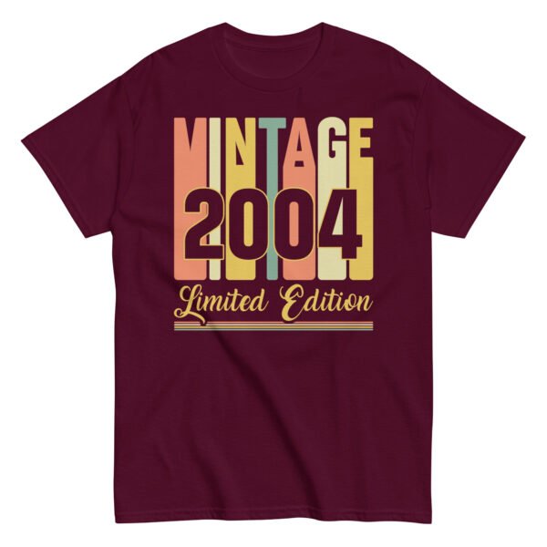 Vintage 2004 Limited Edition T-shirt Birthday T Shirts - Image 2