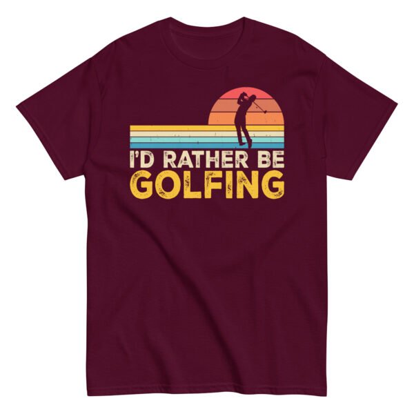 I’d Rather Be Golfing T-shirt - Image 4