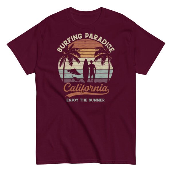 Surfing Paradise California T-shirt Surf Tee