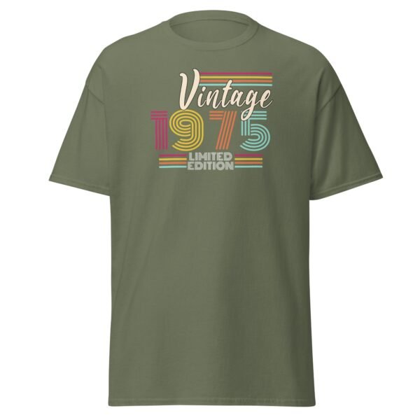 Vintage 1975 T-shirt Limited Edition 50th Birthday T-shirt - Image 7