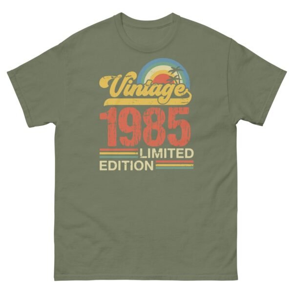 Vintage 1985 T-shirt 40th Birthday Limited Edition T-shirt - Image 9