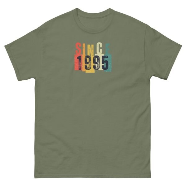 1995 Birthday T-shirt 30th Birthday Gift T-shirt Since 1995 - Image 10