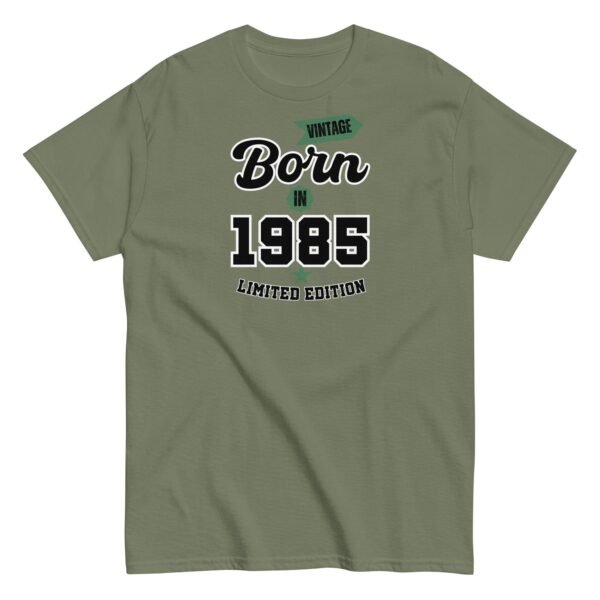 Born in 1985 Birthday T-shirt Vintage Birth Year 1985 - Image 8