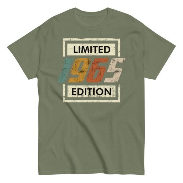 1965 Birthday Year Gift T-shirt Born In 1965 Limited Edition T-shirt - Image 9