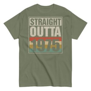 1975 Birthday Year Gift T-shirt Straight Outta 1975 T-shirt