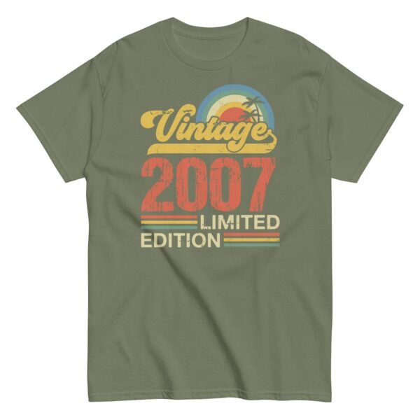 2007 Birthday Gift T-shirt Limited Edition T-shirt - Image 10