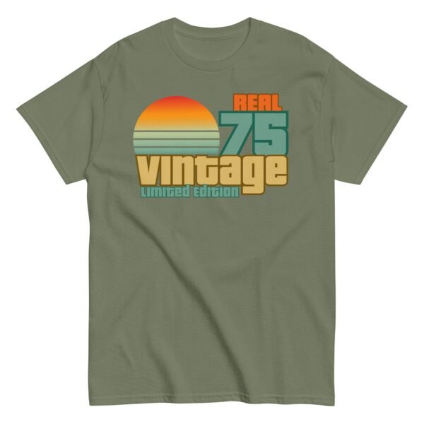 1975 Birthday T-Shift Gift Real 75 Vintage Limited Edition - Image 8