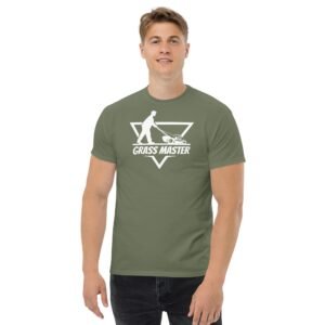Grass Master T Shirt Gardening T Shirts UK Gardener GIft Idea