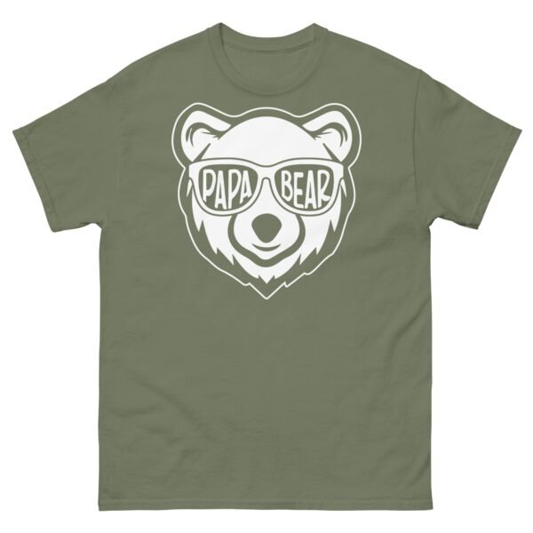 Papa Bear T-shirt Gift For Dad - Image 10