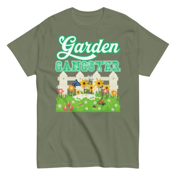 Garden Gangster T-Shirt Gift For Gardeners - Image 9