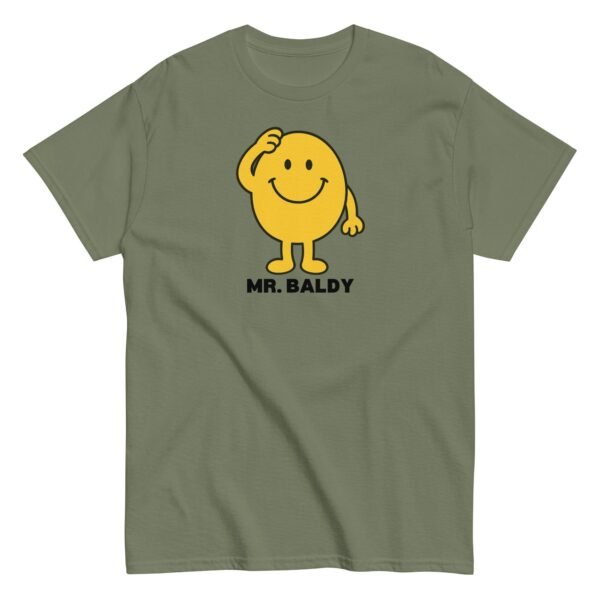 Mr Baldy T-shirt Funny Gift For Bald Men - Image 3
