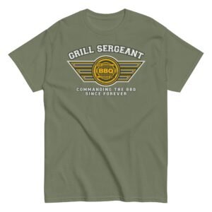 Grill Sergeant BBQ T Shirt Funny BBQ Gift T-shirts