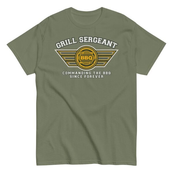Grill Sergeant BBQ T Shirt Funny BBQ Gift T-shirts