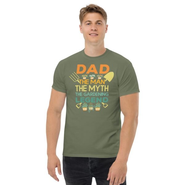Dad The Man The Myth The Gardening Legend T-shirt - Image 2