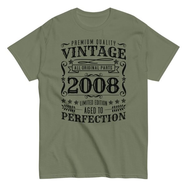 2008 Vintage Birthday T-shirt - Image 7