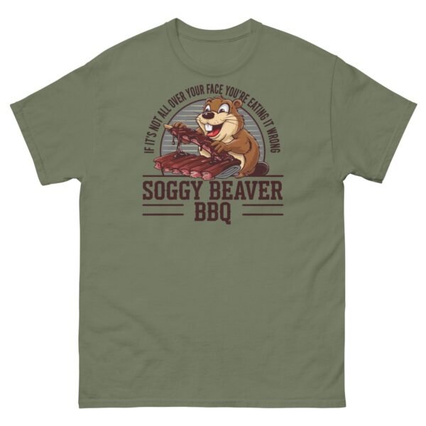 Soggy Beaver BBQ T-Shirt Funny BBQ Shirt - Image 12