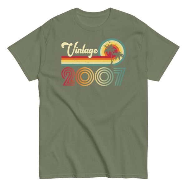 Vintage 2007 Birthday T-shirt - Image 8