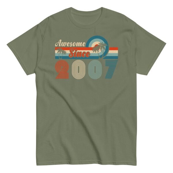 Awesome Since 2007 Birthday T-shirt Gift Idea - Image 7